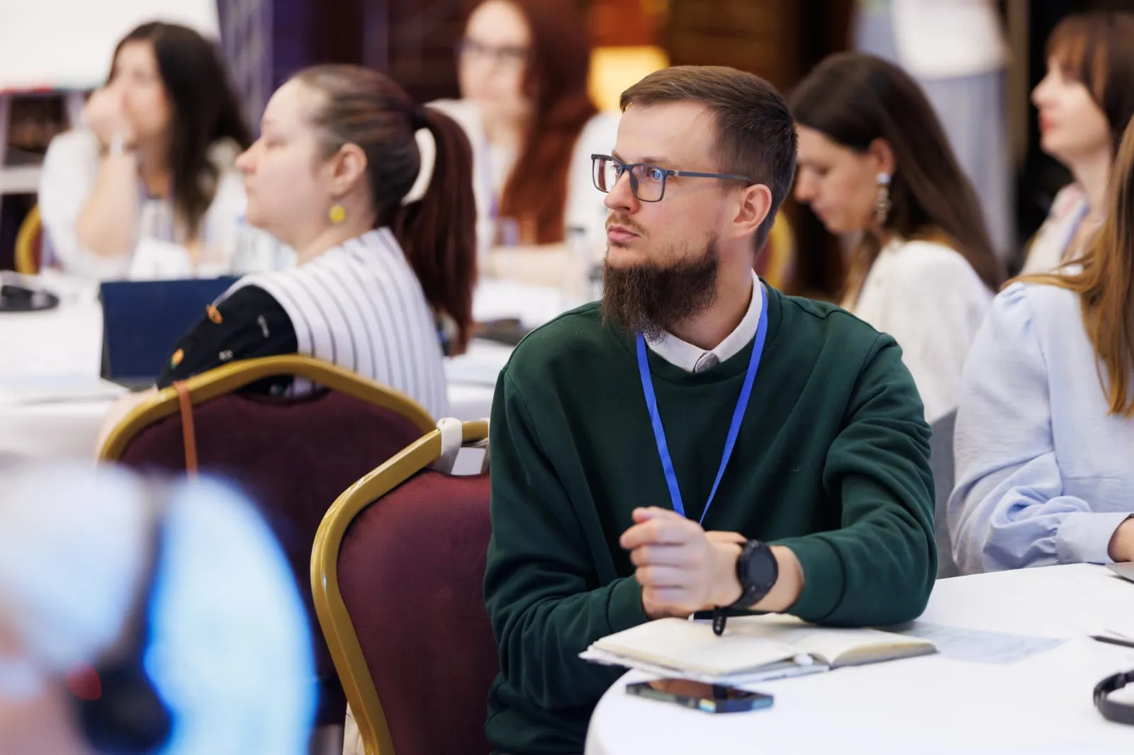 Михайло Бебешко під час Міжсекторальної стратегічної консультації